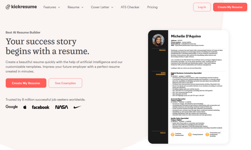 writing-tool-kickresume writing tool kickresume