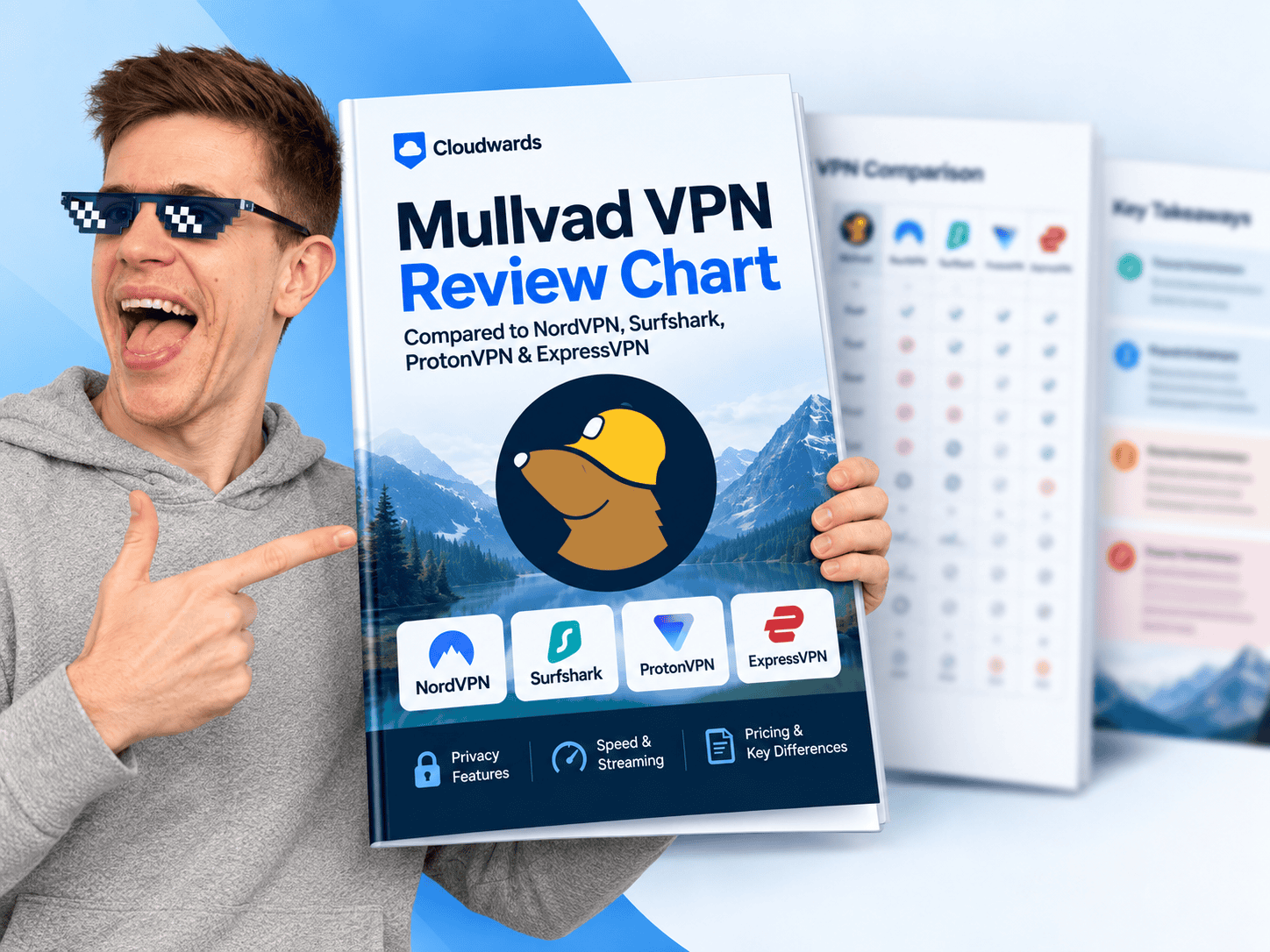 Mullvad VPN review comparison chart preview